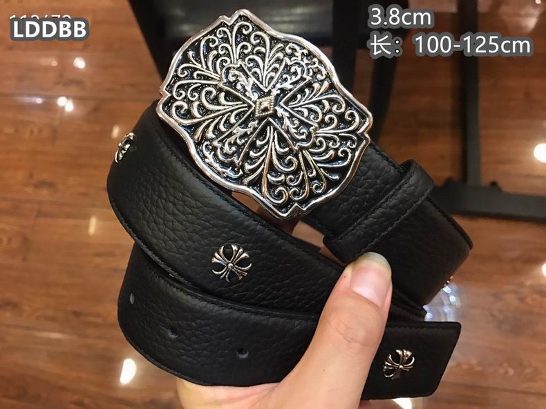 Chrome Hearts belt 38mmX100-125cm 8L15